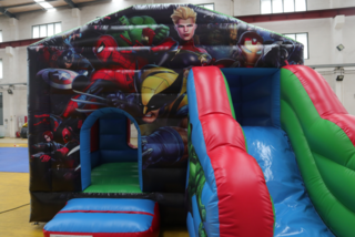 Marvel Bounce House - Hire price $200 Coming Soon book now for DEC