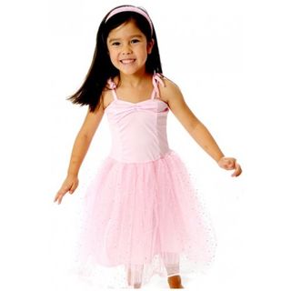 Fairy Girls Sparkle Ballet Dress
