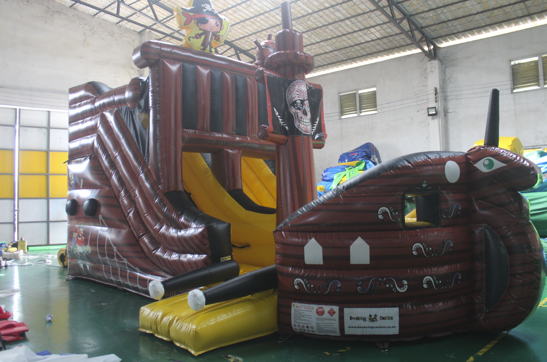 Pirate Ship Inflatable Slide Hire Price $250 - Coming Soon