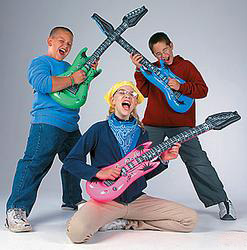 Inflatable Guitars